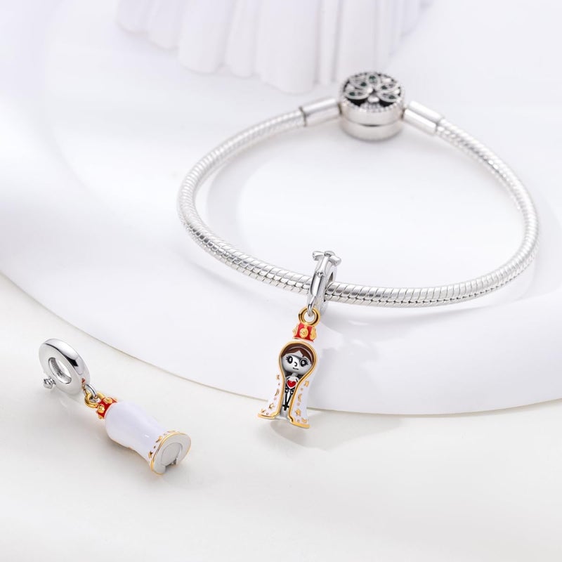 Hapour Store 925 Sterling Silver Charms for Bracelets Necklace European Jewelry Pendant Beads Charm for Women Mom - Image 1